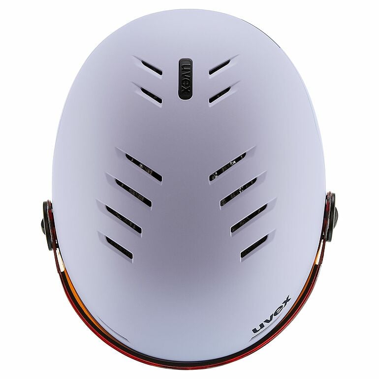 uvex rocket jr visor cool lavender abstract matt