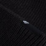 ziemas cepure cap deep black 4f jwaw25acapu652 20s