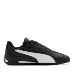 brīvā laika apavi puma replicatch puma black puma white pu 405096 01