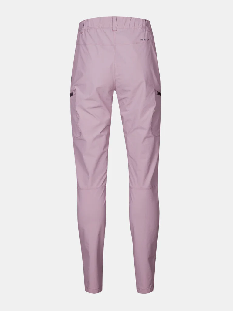 pārgājiena bikses pallas evo w x stretch pants sea fog lilac ha 064 0722 h83