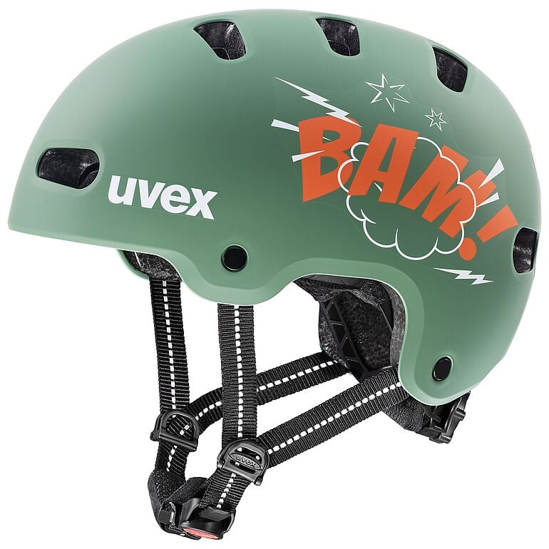 veloķivere uvex kid 4 style bam moss green papaya matt 55 58uv4148230215 www fans lv