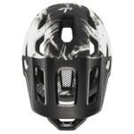 veloķivere uvex react jr fullface black white matt 52 56 uv4146980115 www fans lv 2
