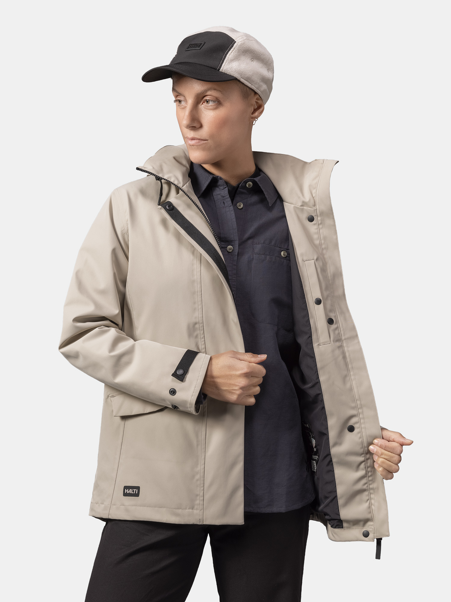 virsjaka tokoi w dx jacket fossil beige ha 065 0587 h05 2