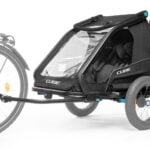 cube cube kids trailer double cmpt black