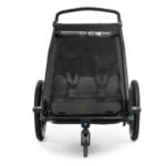 cube cube kids trailer double cmpt black