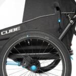 cube cube kids trailer double cmpt black