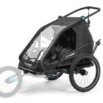 cube cube kids trailer double cmpt black